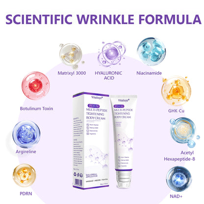 Vitalisys® PDRN Multi-Peptide Massaging Body Roller Cream ✅- Anti-aging, Hydrating, Skin Firming & Lifting, Skin Repair, Even Tone, Acne and Dark Spot Treatment, Wart and Mole Removal, and Psoriasis Relief 🌷