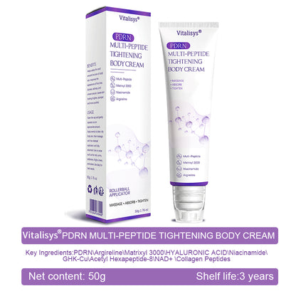 Vitalisys® PDRN Multi-Peptide Massaging Body Roller Cream ✅- Anti-aging, Hydrating, Skin Firming & Lifting, Skin Repair, Even Tone, Acne and Dark Spot Treatment, Wart and Mole Removal, and Psoriasis Relief 🌷