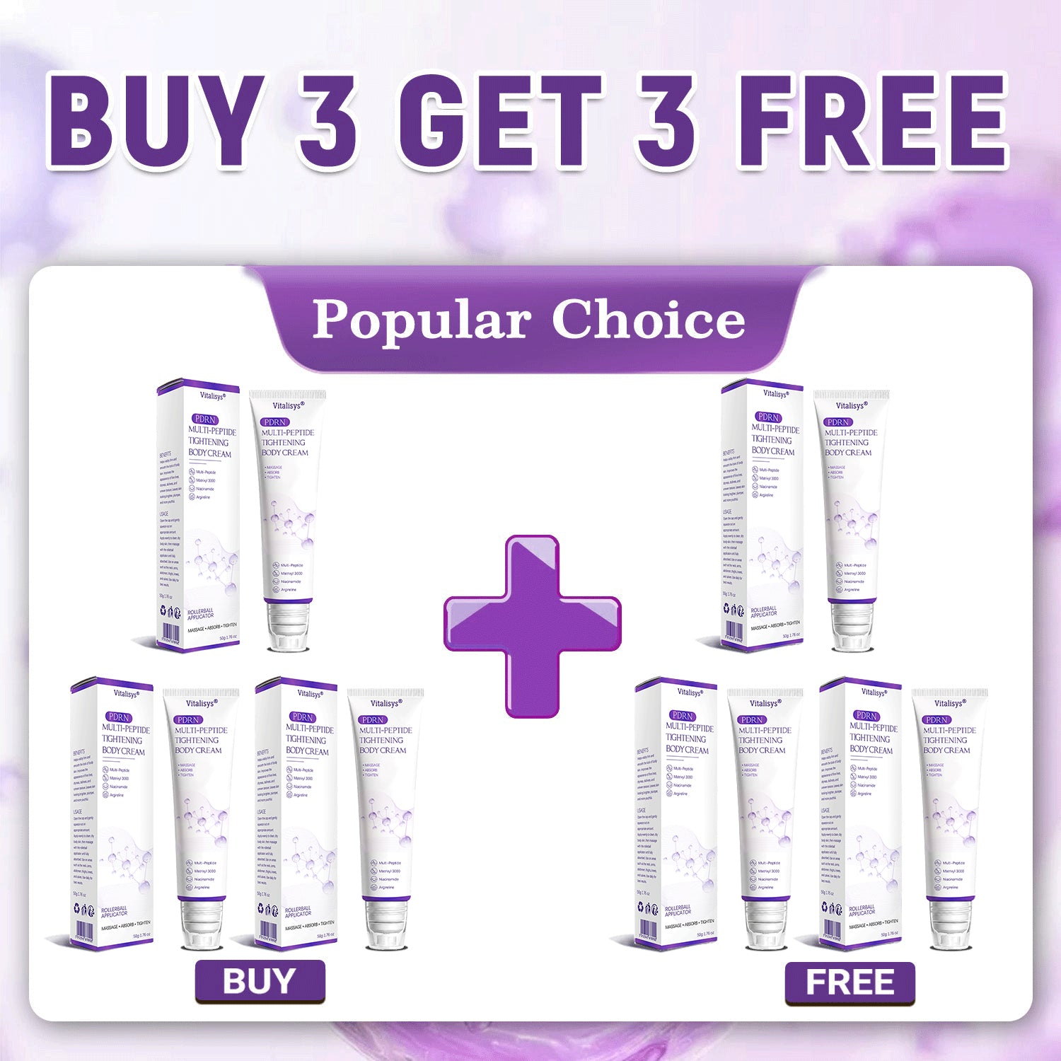 6 Boxes — Buy 3 Get 3 Free