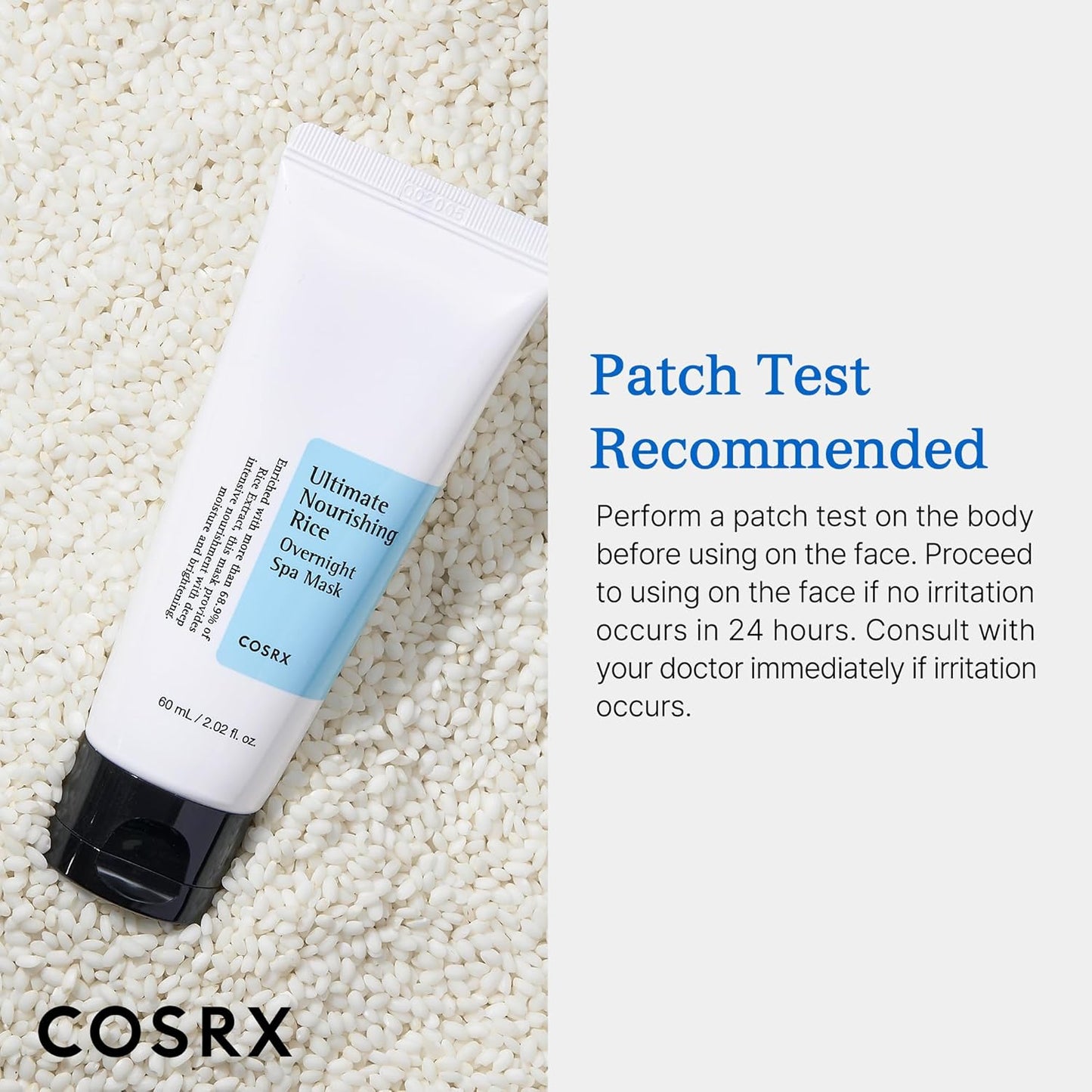 COSRX Ultimate Nourishing Rice Overnight Spa Mask